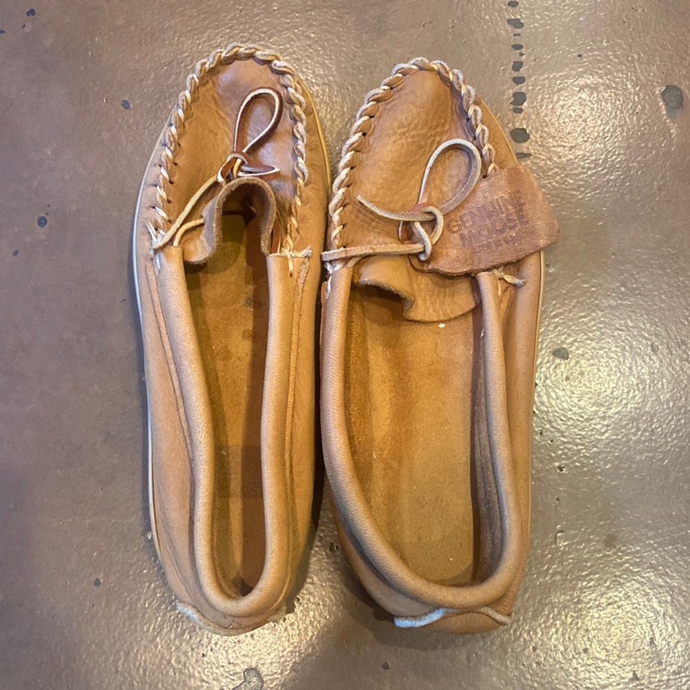 Mens size 11 leather moccasins
